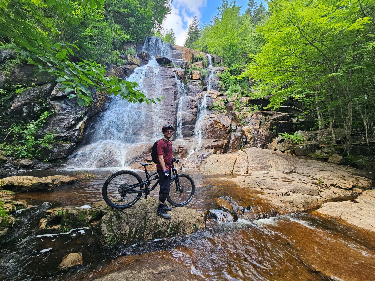 Waterfall at Bras-du-Nord